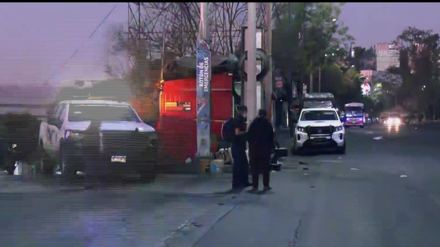 Resguardan Zona de Balacera en Cuautitlán Izcalli, Edomex