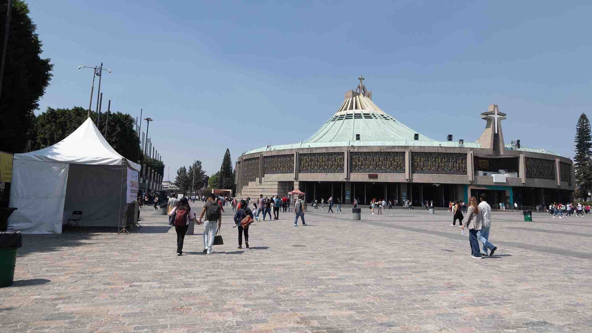 Simulacro en La Basílica de Guadalupe Hoy 18 de Febrero: Así fue el Desalojo de Fieles