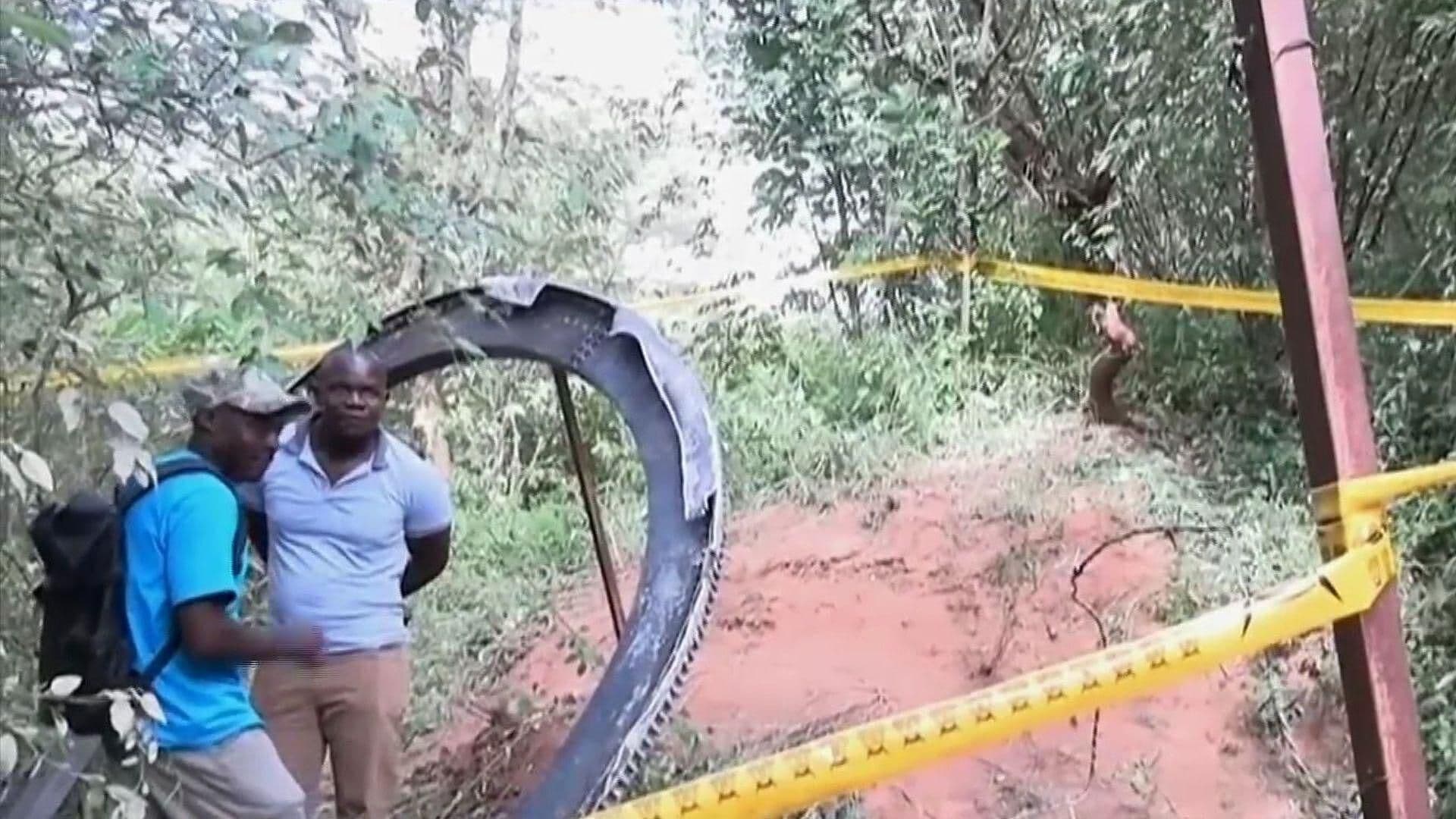 VIDEO: Fragmento de Cohete Cae en Pueblo de Mukuku en Kenia