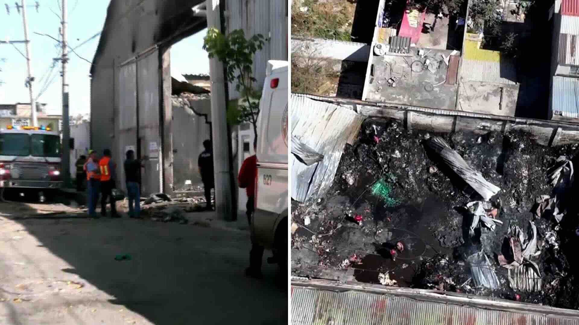 Fuerte Incendio Consume Bodega en Colonia Granjas Independencia, Ecatepec