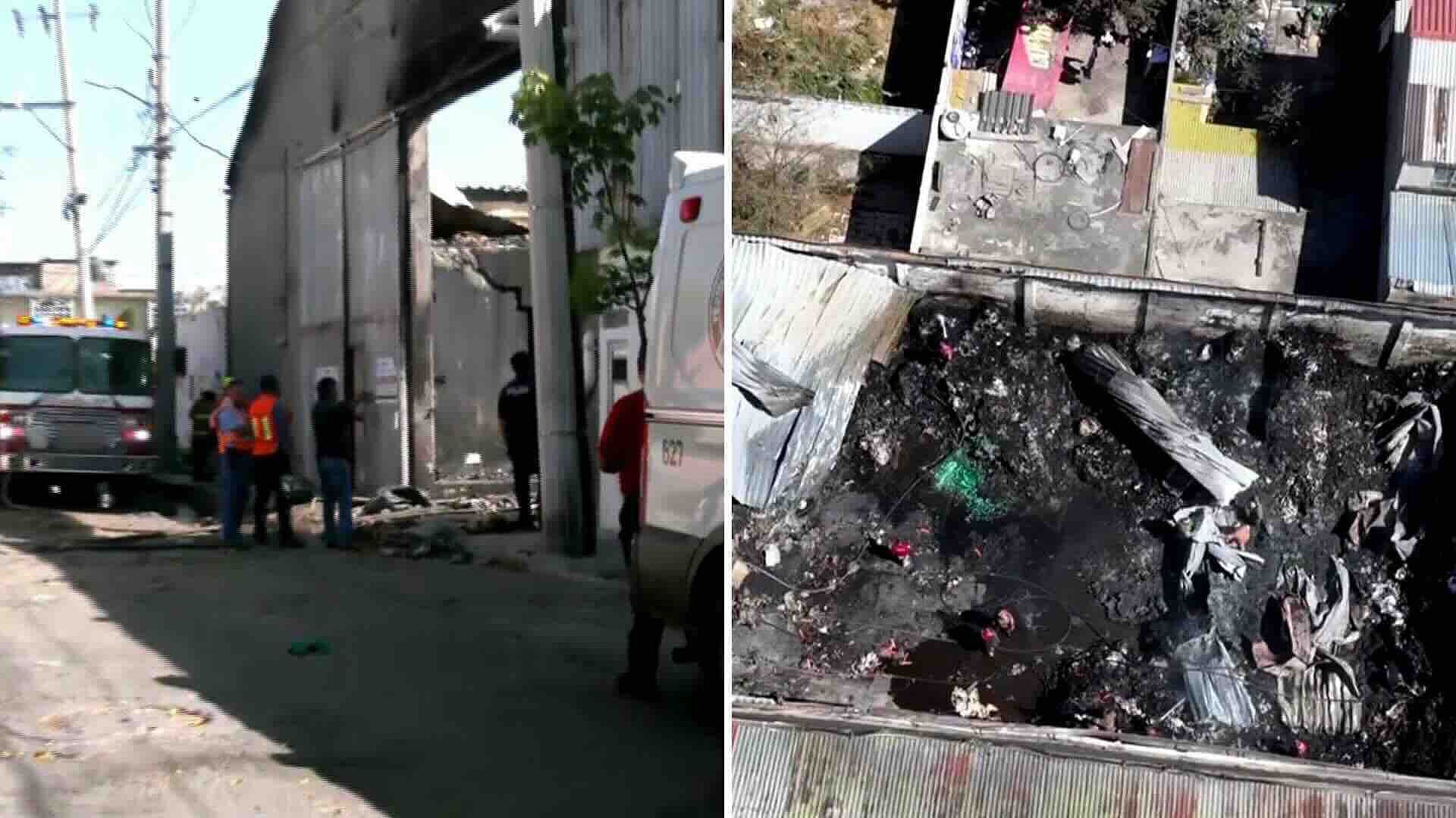 Fuerte Incendio Consume Bodega en Colonia Granjas Independencia, Ecatepec