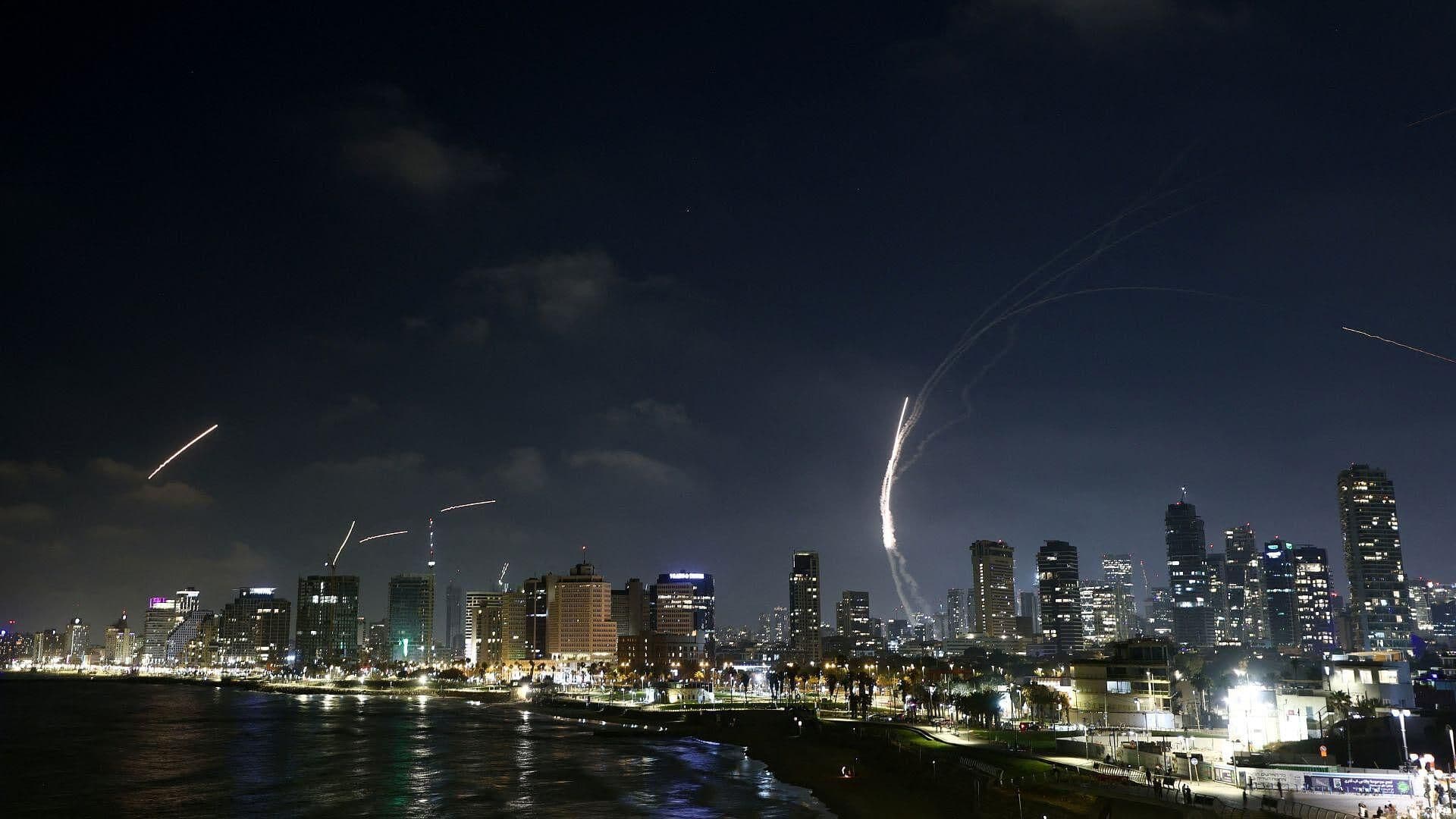 Conflicto Irán e Israel: Así Lucen los Bombardeos con Misiles en Tel Aviv