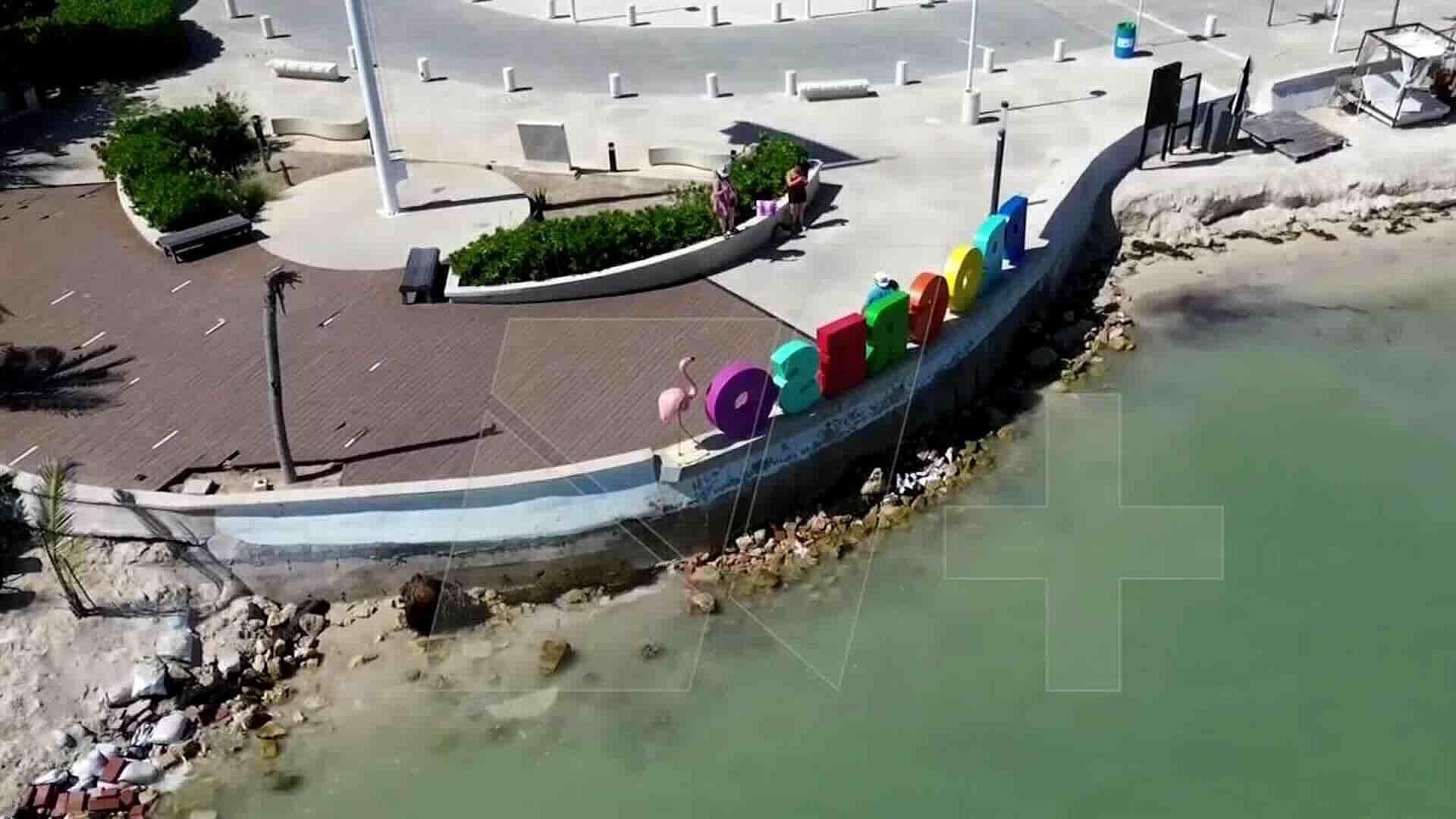 Erosión Afecta Malecón de Puerto Progreso, Principal Atractivo Turístico de Yucatán