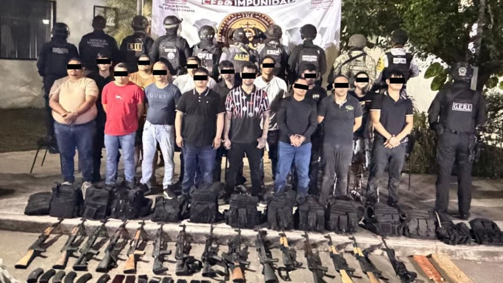 García Harfuch Anuncia la Detención de 15 Generadores de Violencia en Chiapas