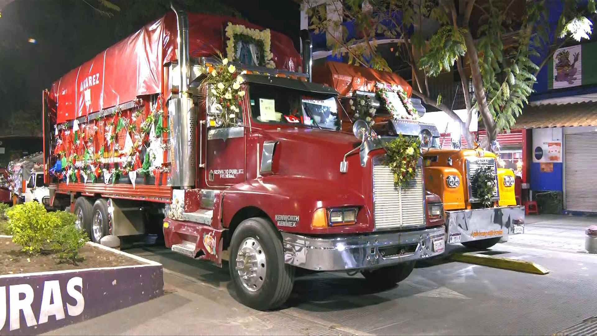 Peregrinos de Toluca Avanzan hacia la Basílica de Guadalupe; Pernoctan en la CDMX