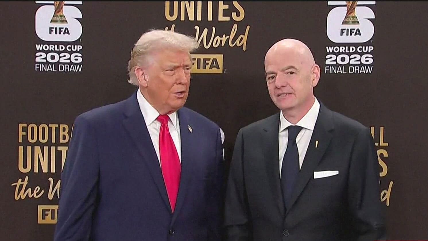 Donald Trump y Gianni Infantino Llegan al Kennedy Center para el Sorteo del Mundial 2026