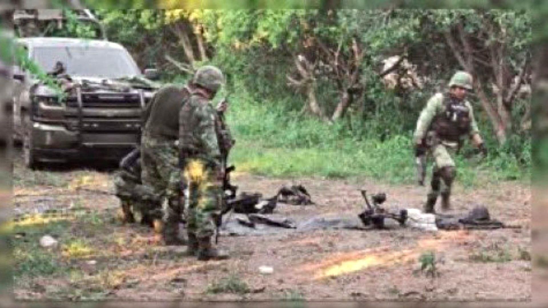 Atacan a Elementos del Ejército con Explosivos en Cotija, Michoacán