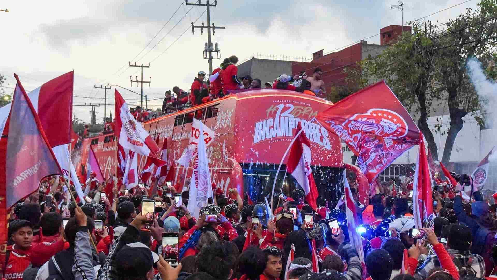 VIDEO: Celebra Toluca con Su Afición el Bicampeonato Obtenido ante Tigres