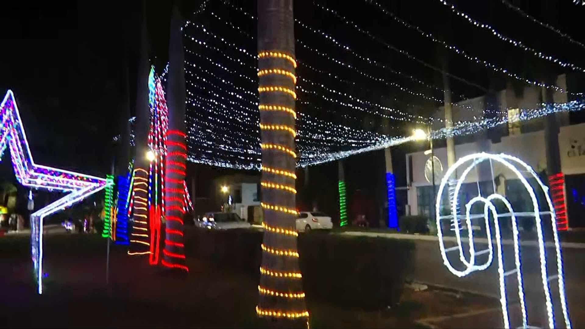 Así Luce el Paseo Montejo en Mérida con Ambiente Navideño