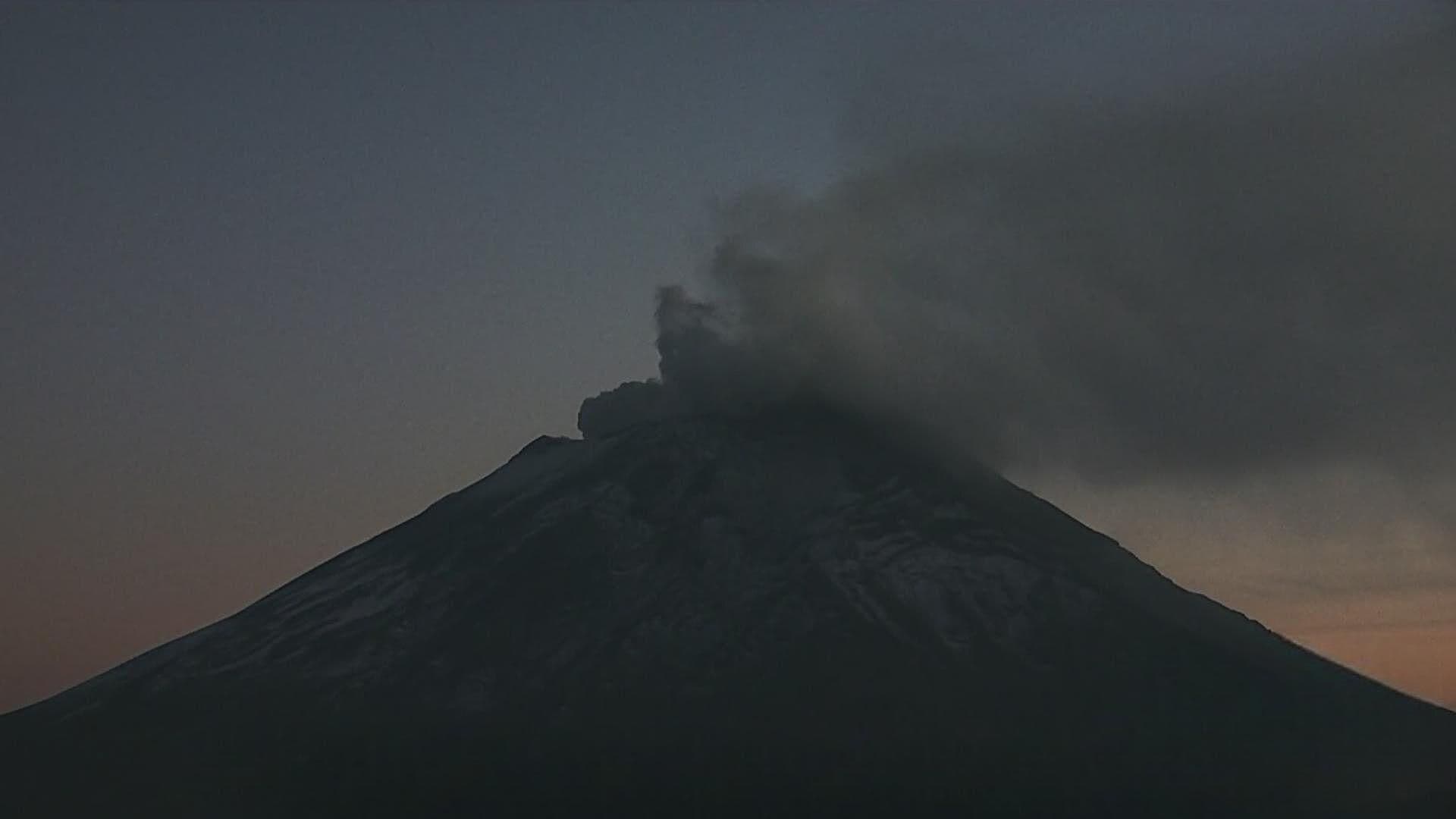 Volcán Popocatépetl Emite Nueva Fumarola Visible Desde Varios Puntos Este Domingo