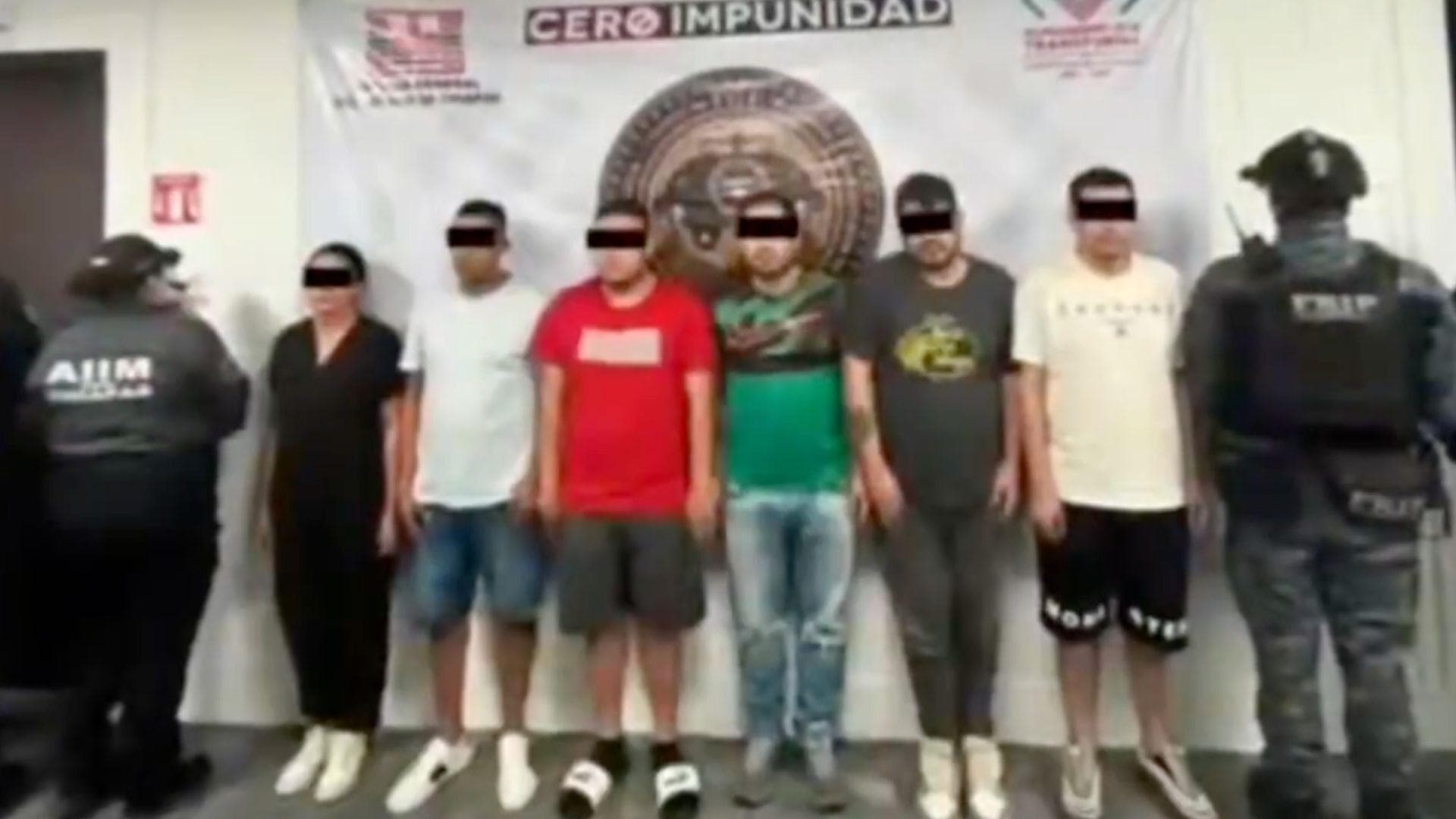 Desmantelan Banda Internacional y Detienen a 6 por Robo con Violencia en Cancún, Quinatana Roo