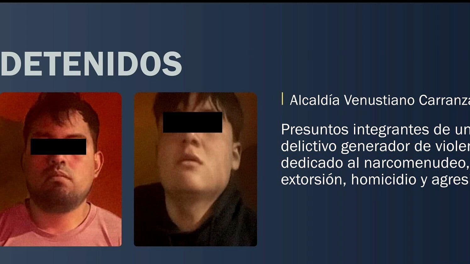 Caen Dos Generadores de Violencia en Vecindad de Col. Morelos, CDMX