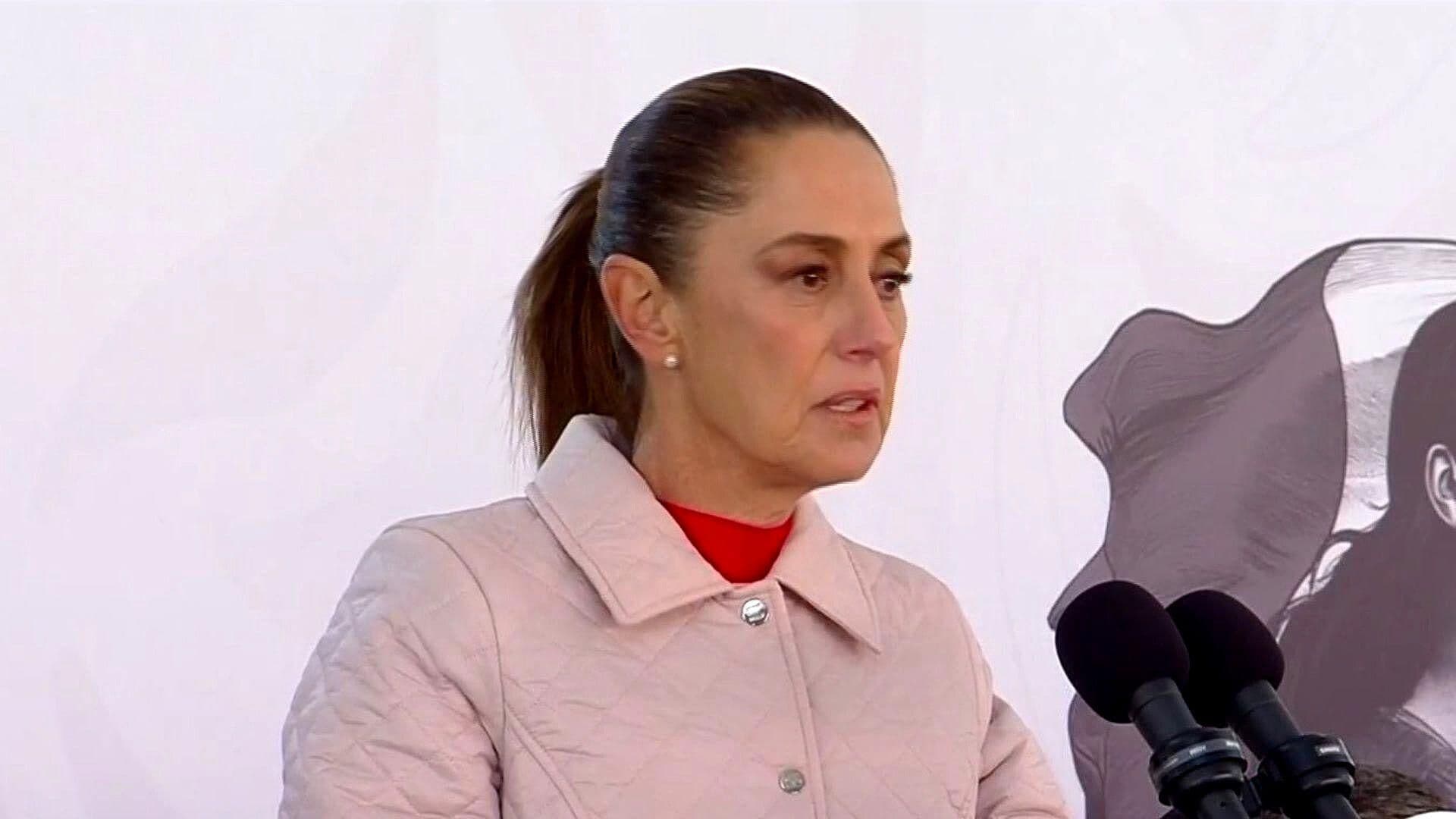 Sheinbaum Asegura que Mantiene Comunicación con Grecia Quiroz, Alcaldesa de Uruapan