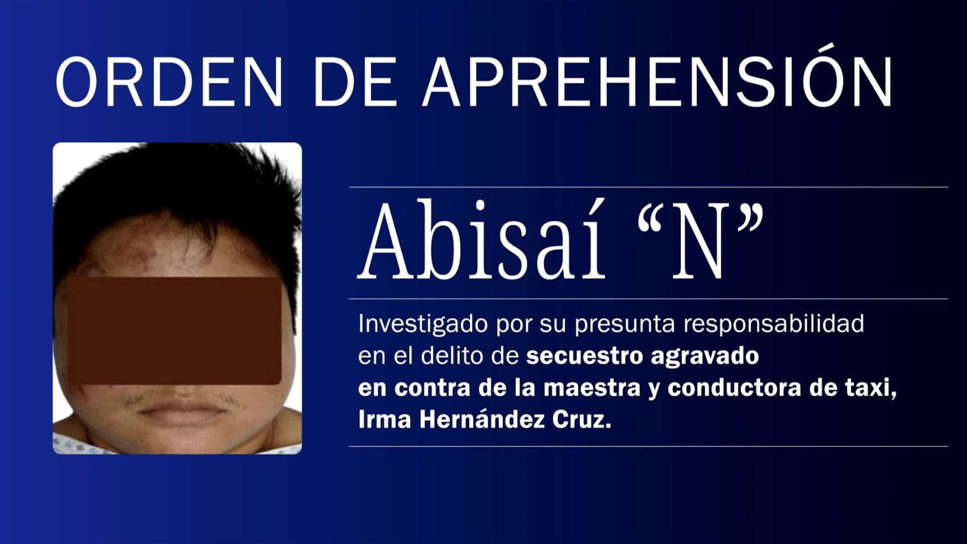 Detuvieron a Presunto Secuestrador de Maestra en Álamo, Veracruz