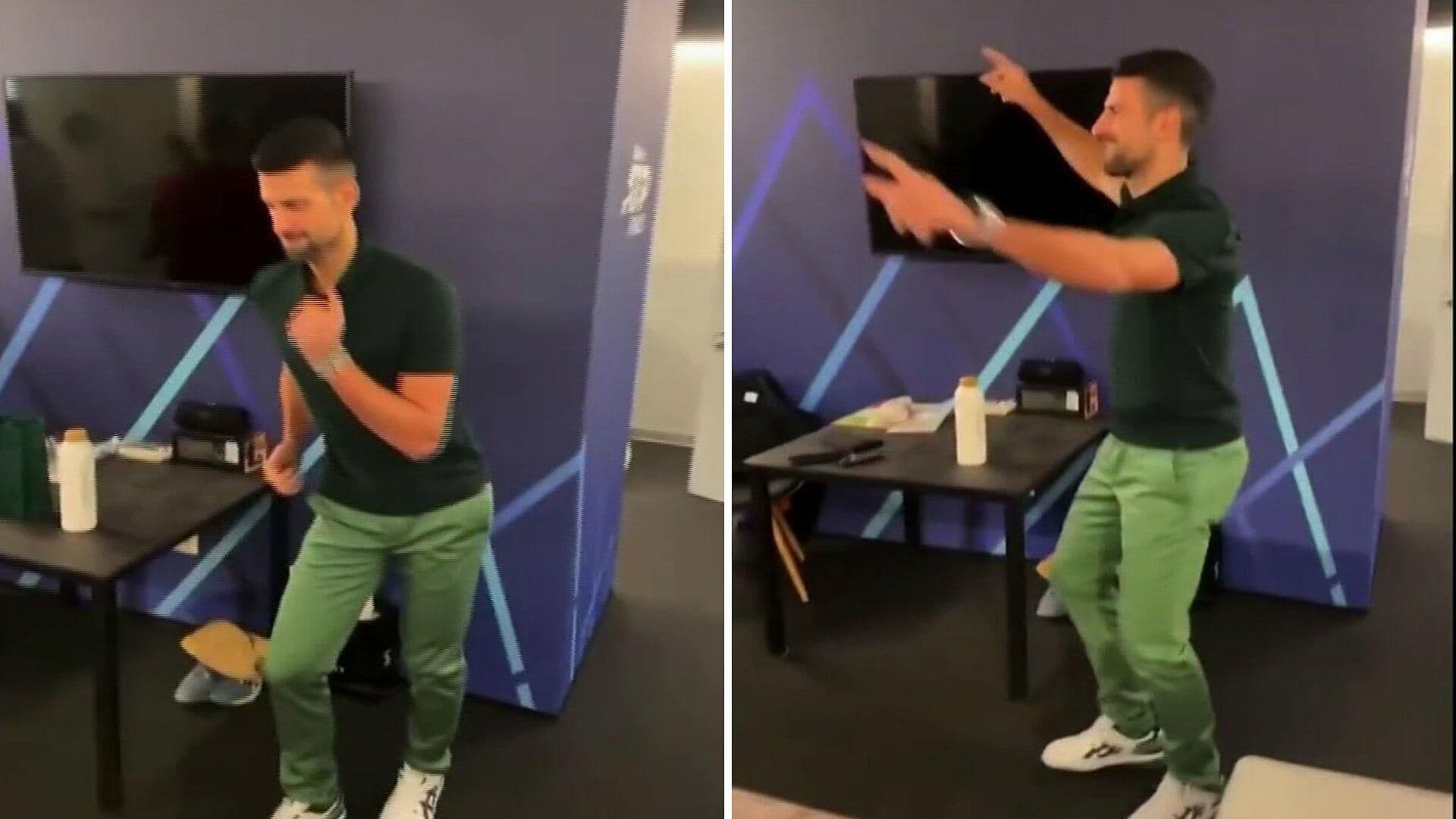 ¡Sabor Cubano! Novak Djokovic Baila con Ritmo Guantanamera