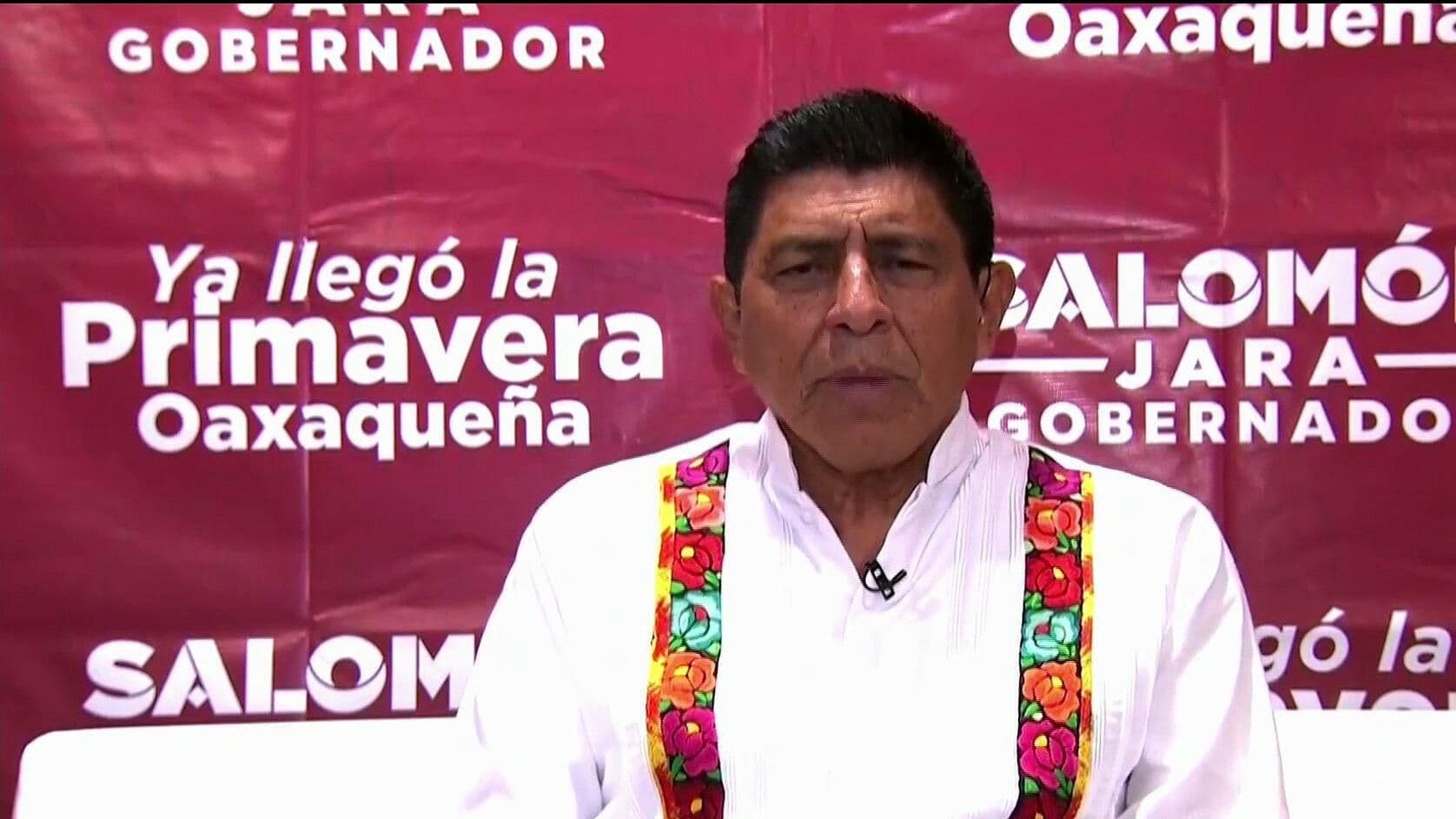 Salomón Jara aventaja en Oaxaca