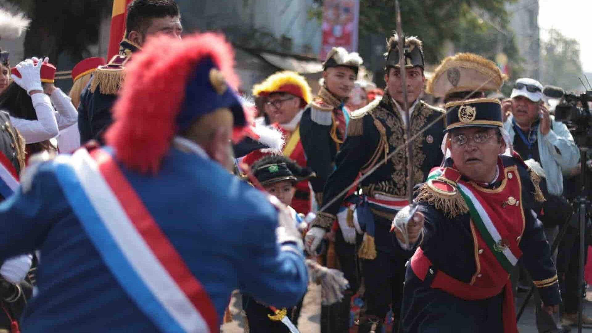 Se Conmemora la Batalla de Puebla en Peñón de los Baños, en CDMX