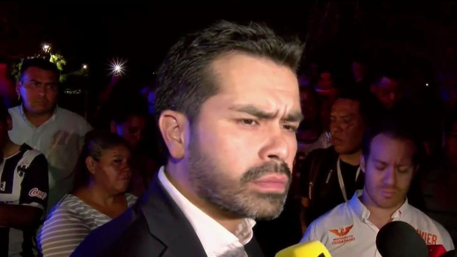 Jorge Álvarez Máynez Ofrece sus Primeras Palabra tras Caída de Templete