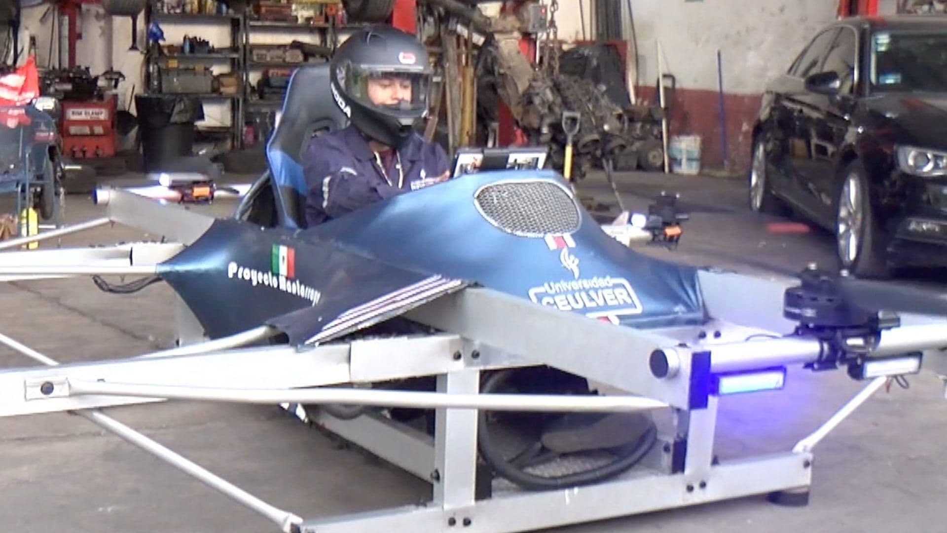 Estudiantes Veracruzanos Creadores del Primer Auto Volador de México son Invitados a la NASA