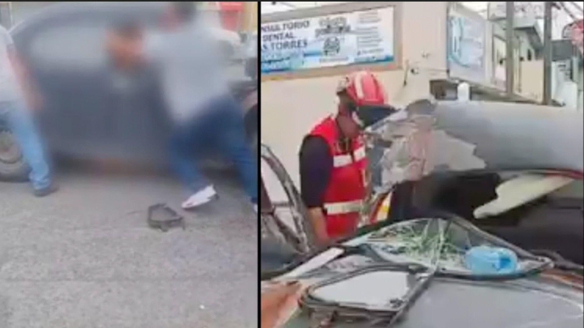 Choque en Av. Pablo Livas, Deja un Muerto y un Lesionado
