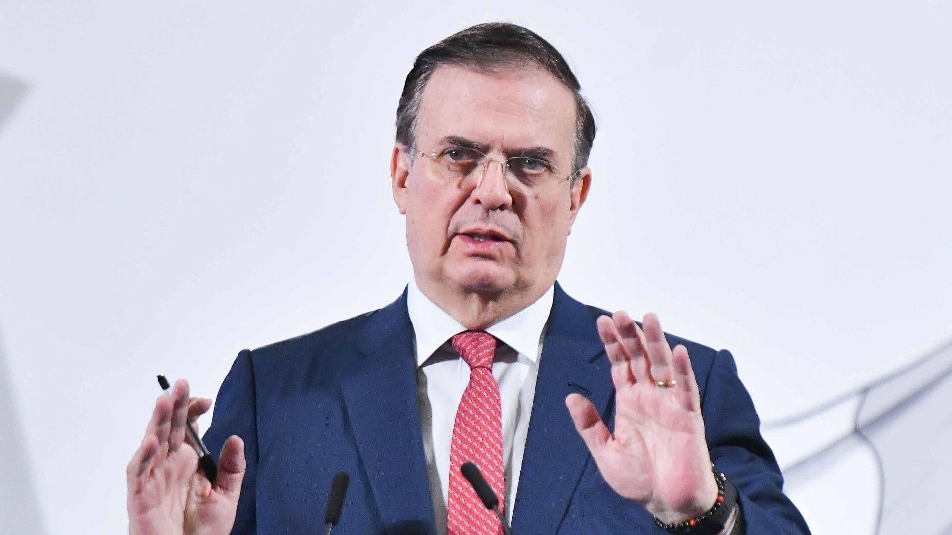 Marcelo Ebrard, Indica que Valoración de Anuncio de Trump Se Dará en Conferencia Mañanera