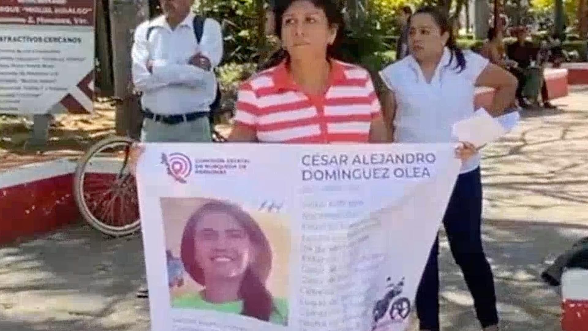 Buscan a César Domínguez; Joven Desaparecido en Ciudad Mendoza, Veracruz