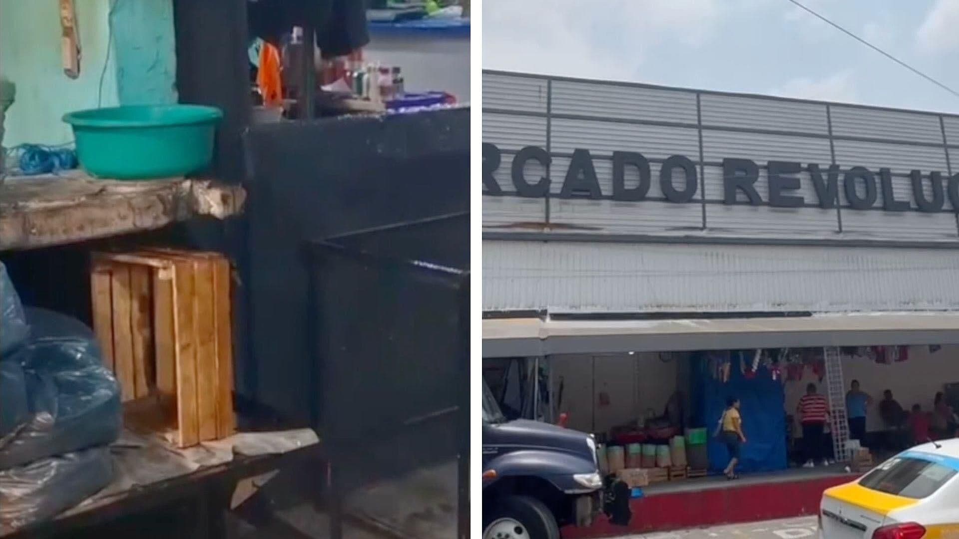 Locatarios del Mercado Revolución en Córdoba con Afectaciones por Filtración de Agua