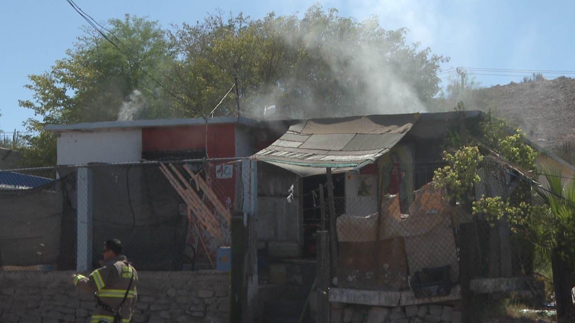 Riña Familiar Termina en Incendio de Casa en Colonia El Ranchito de Hermosillo