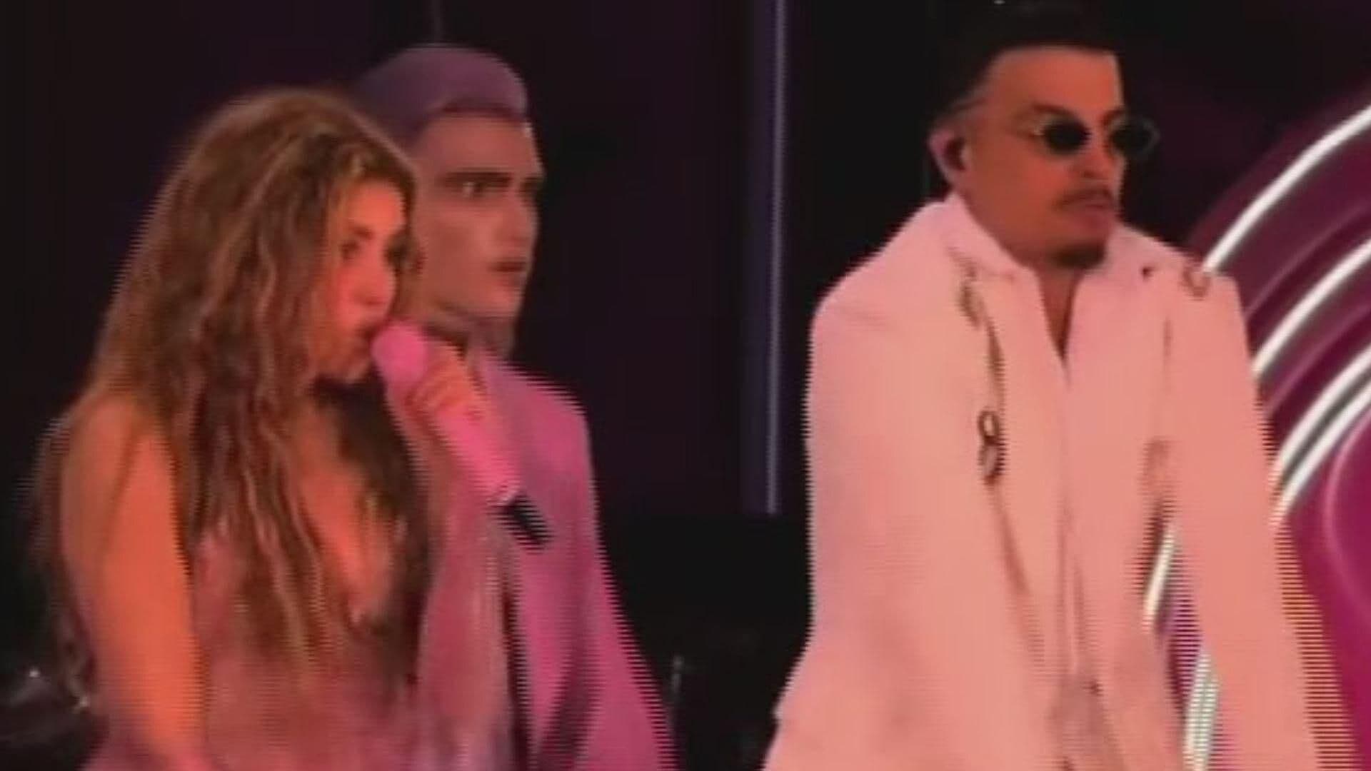 Shakira y Rauw Alejandro Sorprendieron en Concierto en Nueva Jersey