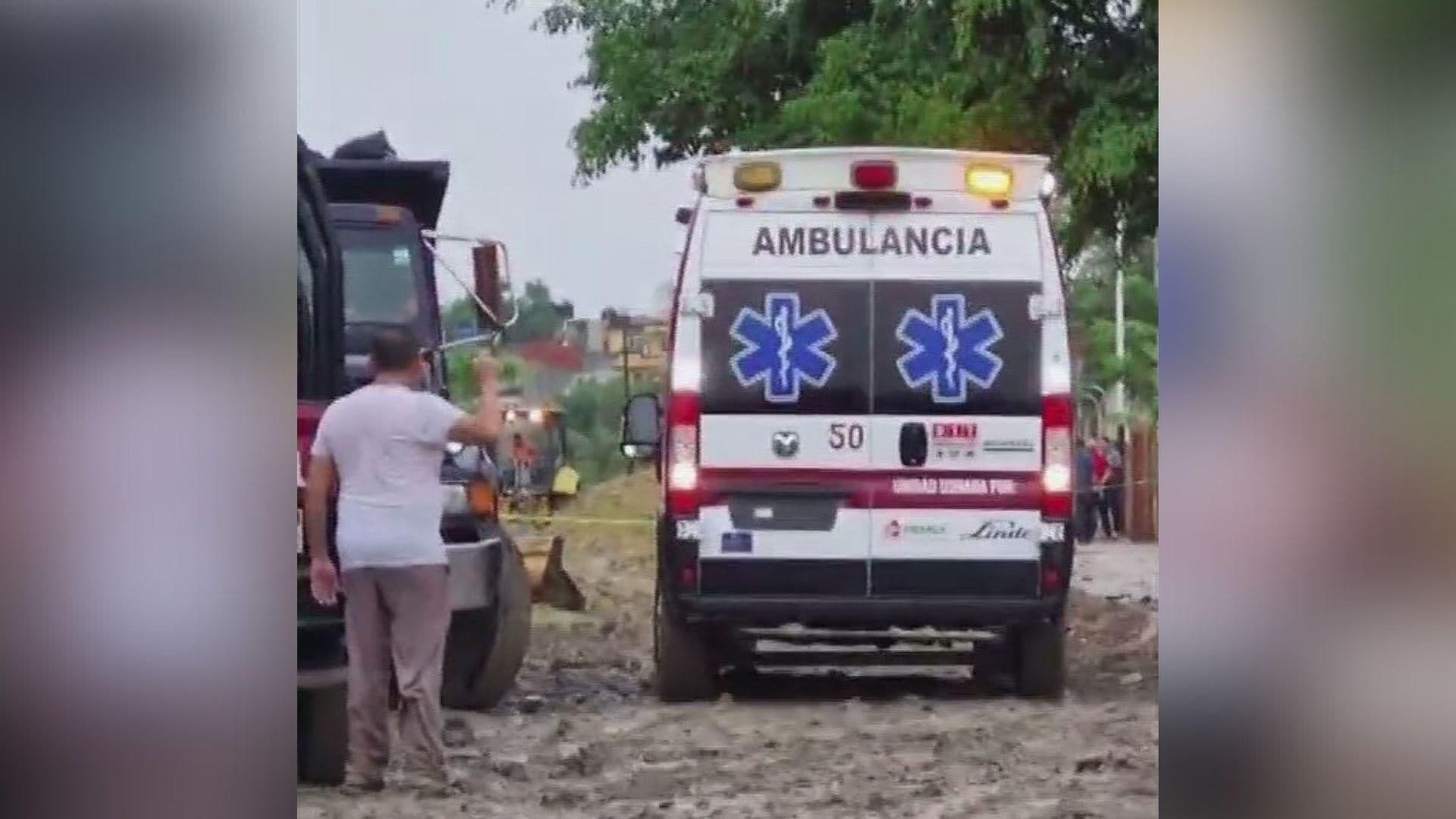 Muere Sepultado por Alud un Empleado del Ayuntamiento de Coatzintla, en Veracruz