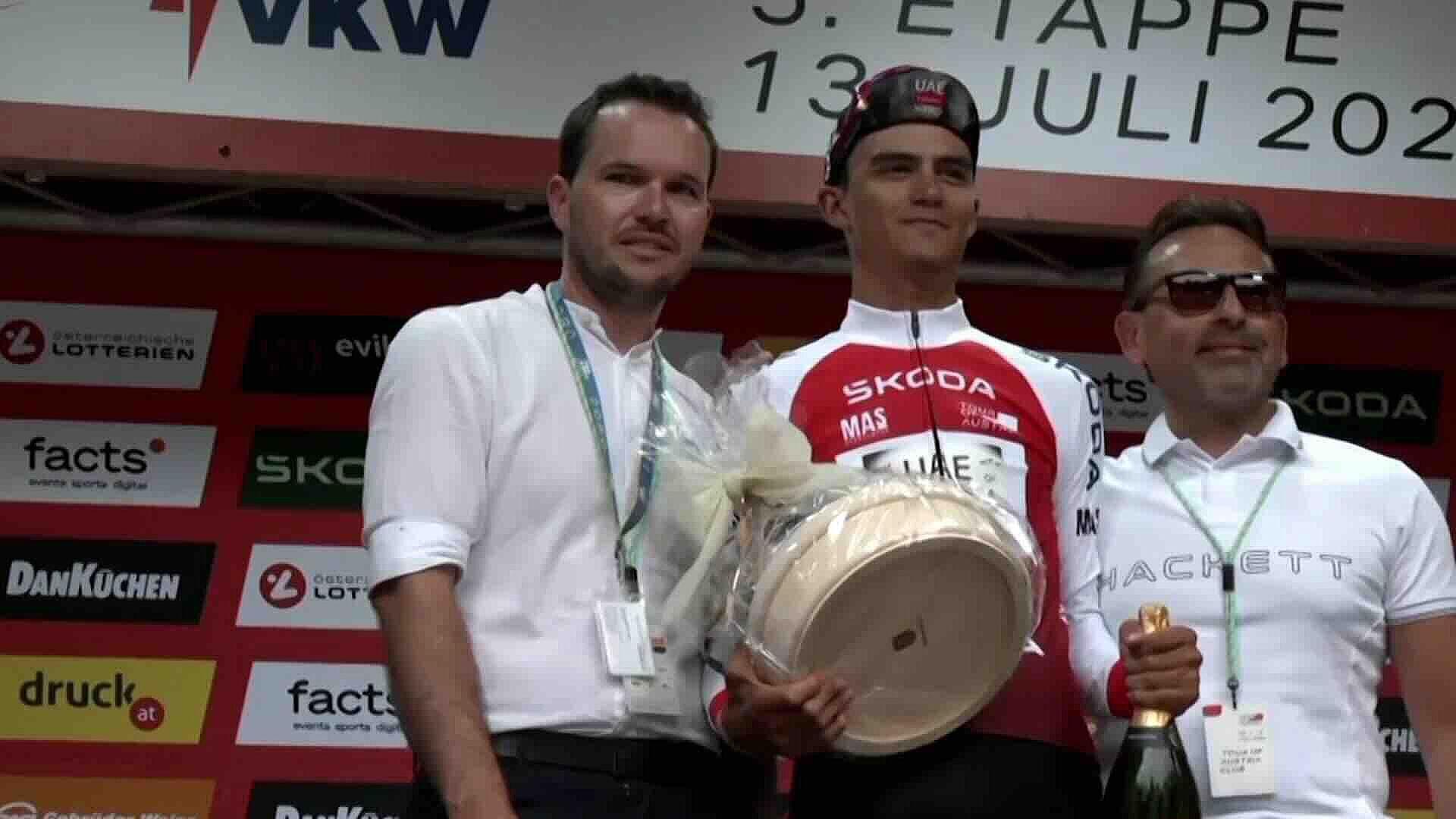 Isaac Del Toro se Corona Campeón del Tour de Austria 2025 a sus 21 Años