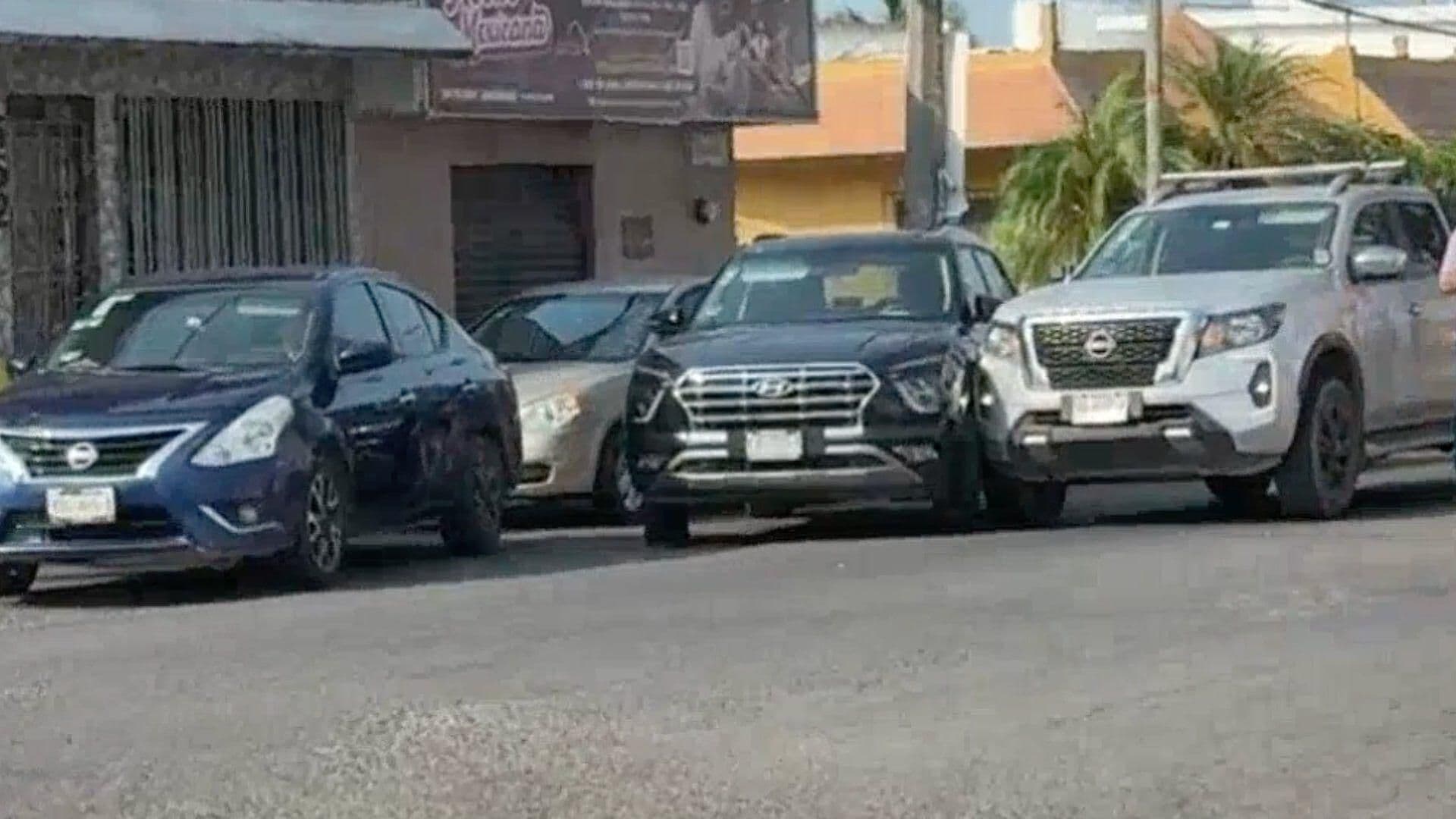 Choque Ocasiona Caos Vial en la Colonia Revolución de Boca del Río
