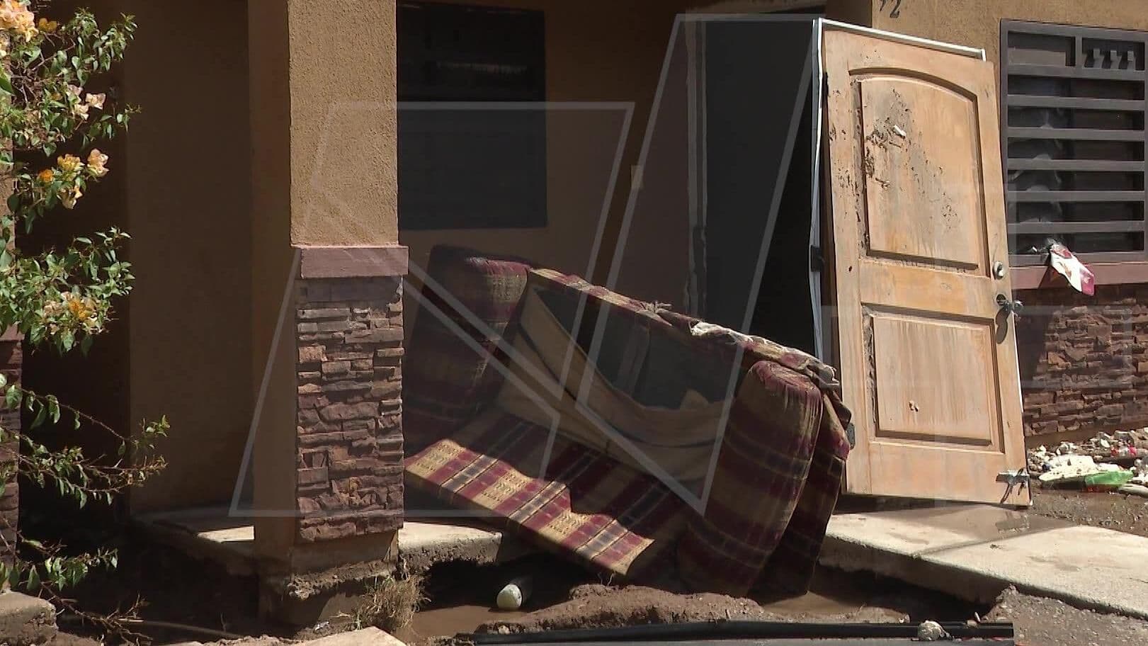 Protección Civil Acude a Fraccionamiento San Lorenzo tras Inundación, en Hermosillo