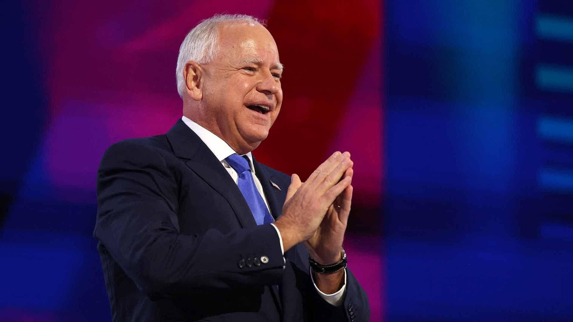 Elecciones EUA 2024: Así Aceptó Tim Walz la Nominación Demócrata a la Vicepresidencia