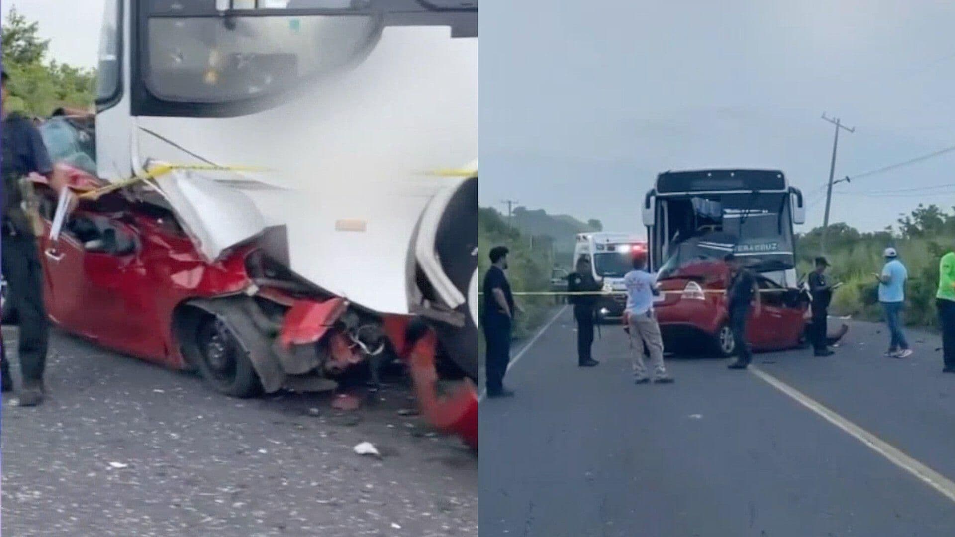 Identifican a Familia Fallecida en Accidente Ocurrido en la Carretera Paso del Toro-Alvarado