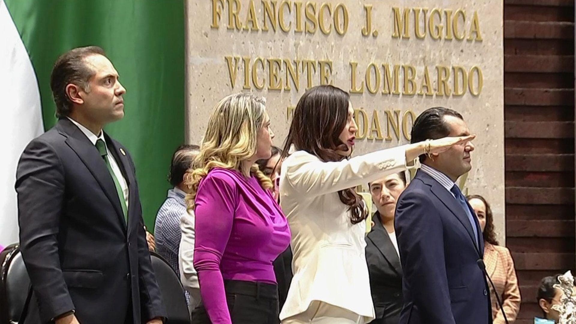 Eligen a Panista Kenia López Rabadán para presidir la Cámara de Diputados