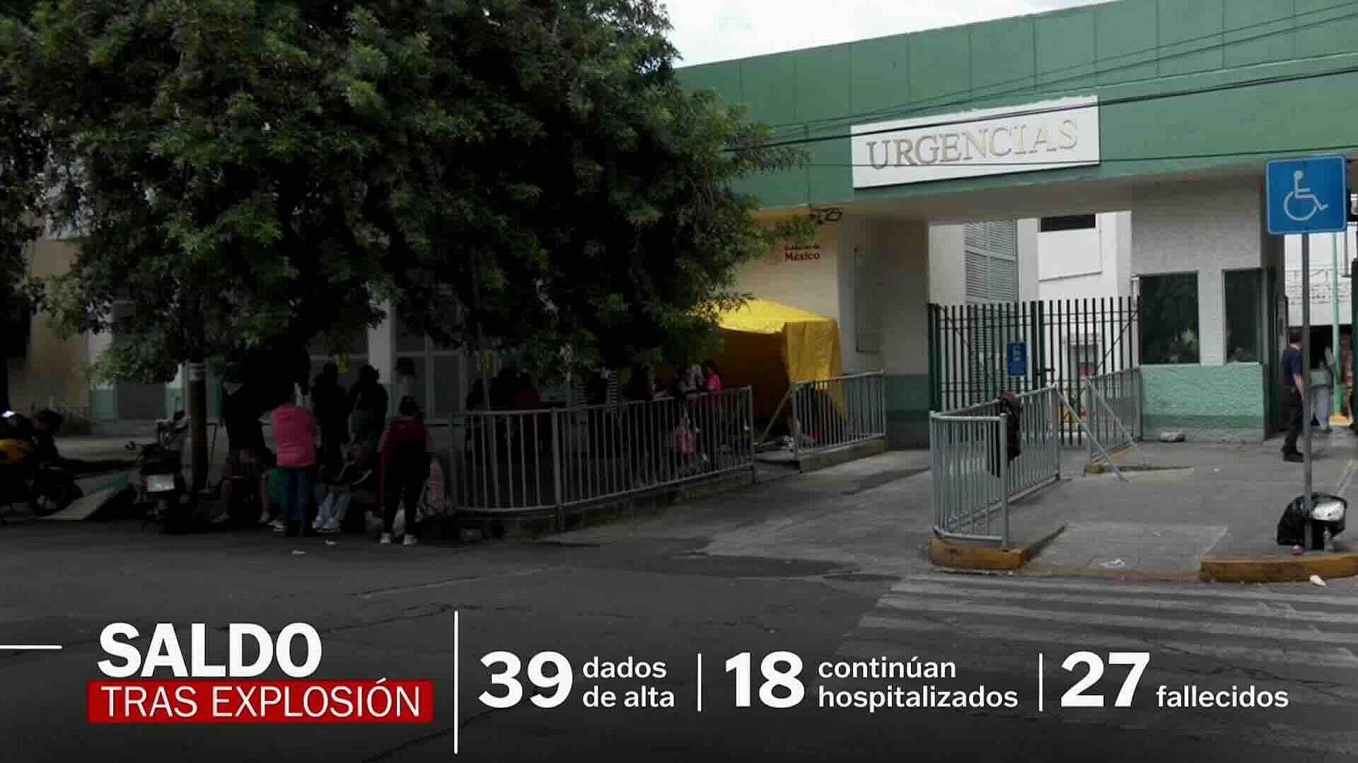 Suman 27 Muertos por Explosión en el Puente de la Concordia, Iztapalapa