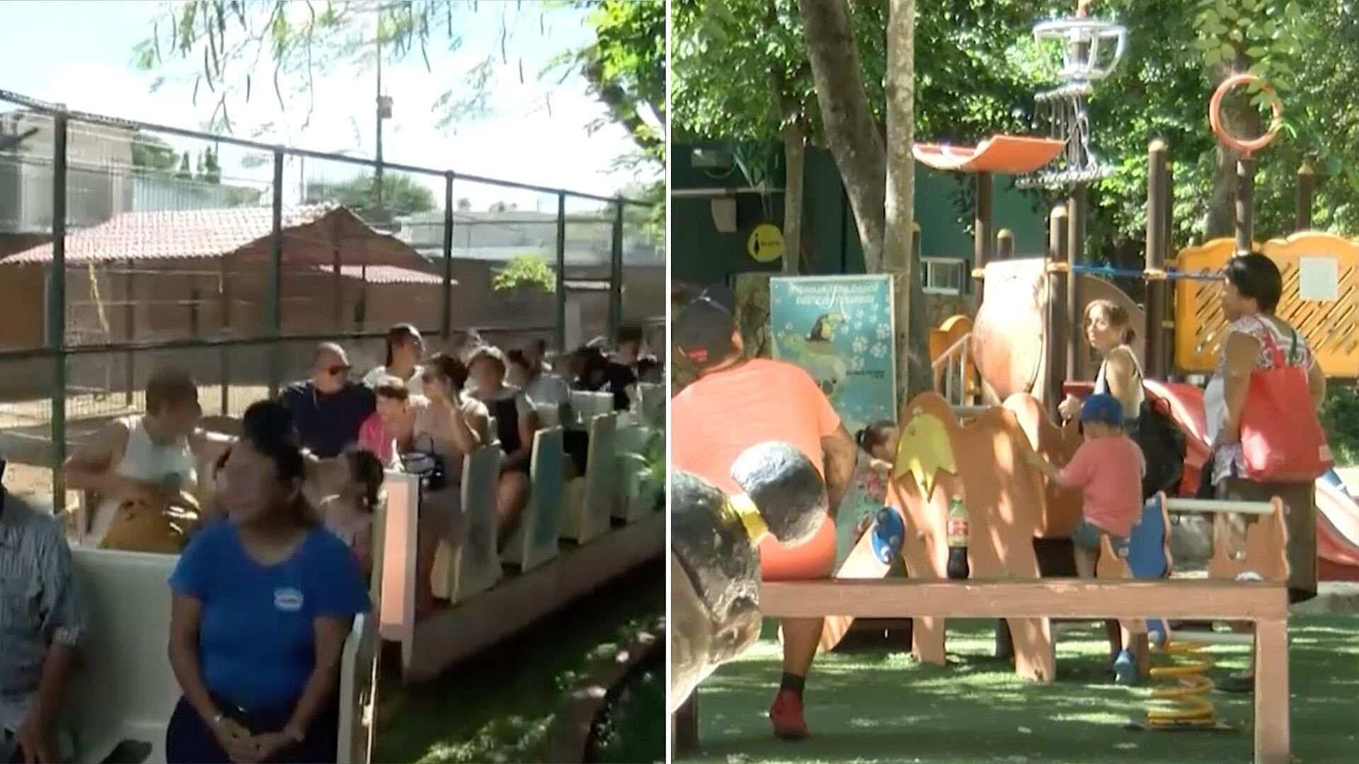 Yucatecos Disfrutaron Visitar el Zoológico Centenario en "Puente" por Fiestas Patrias