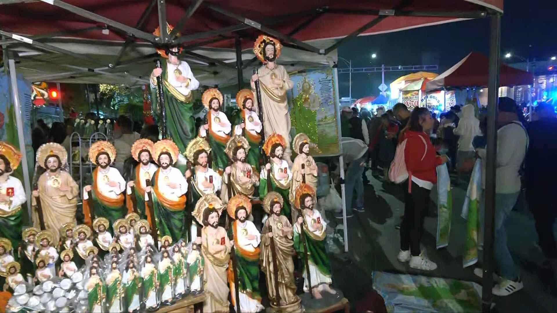 Mañanitas a San Judas Tadeo: Esperan Más de 200 Mil Personas en la Madrugada en San Hipólito