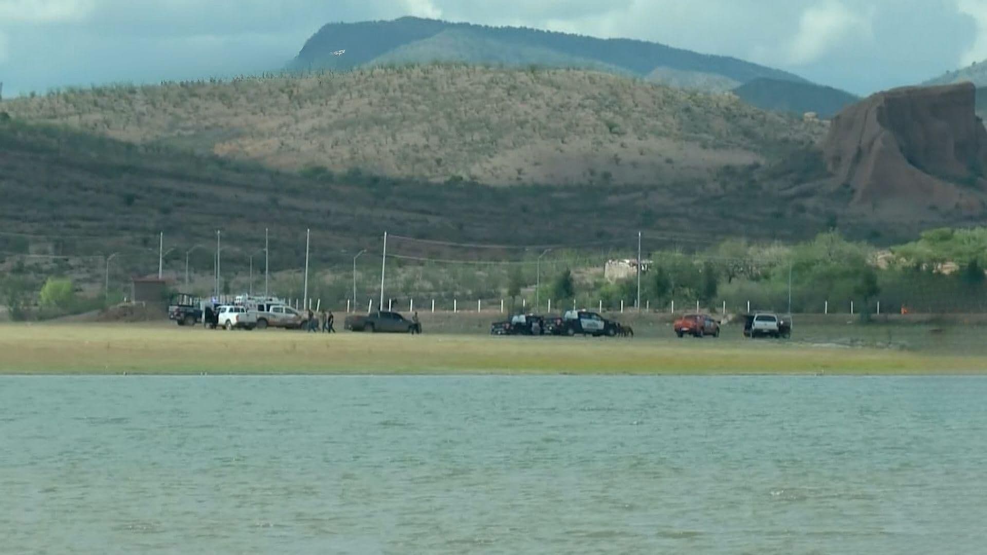 Continúan Planes para Recuperar Helicóptero Caído en la Presa Chihuahua