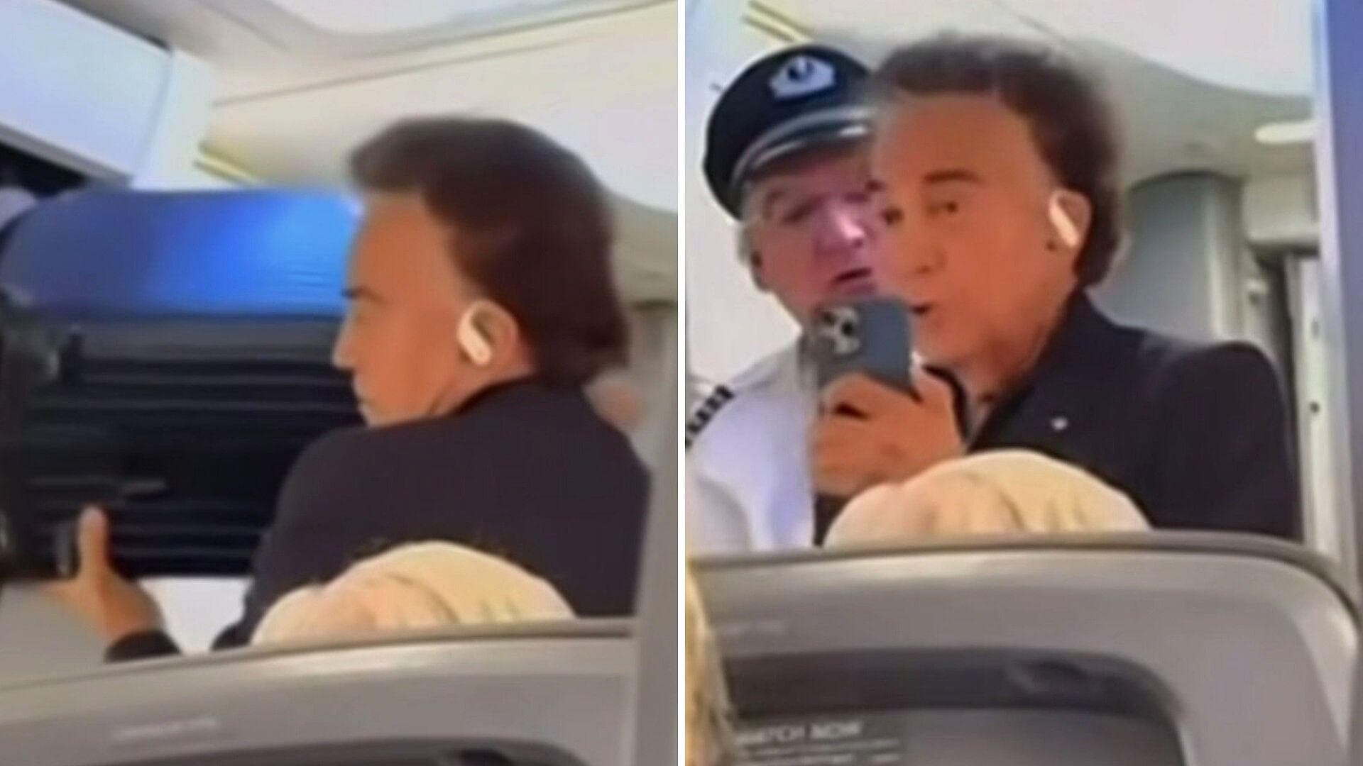 Bajan a José Luis Rodriguez, ‘El Puma’, de un Vuelo; Esto se Sabe