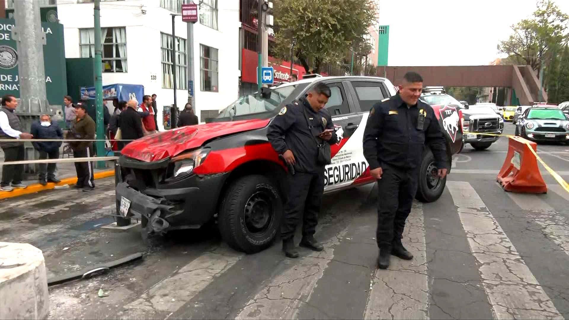 Camioneta de Valores Arrolla a Motociclistas en la Colonia Doctores, CDMX