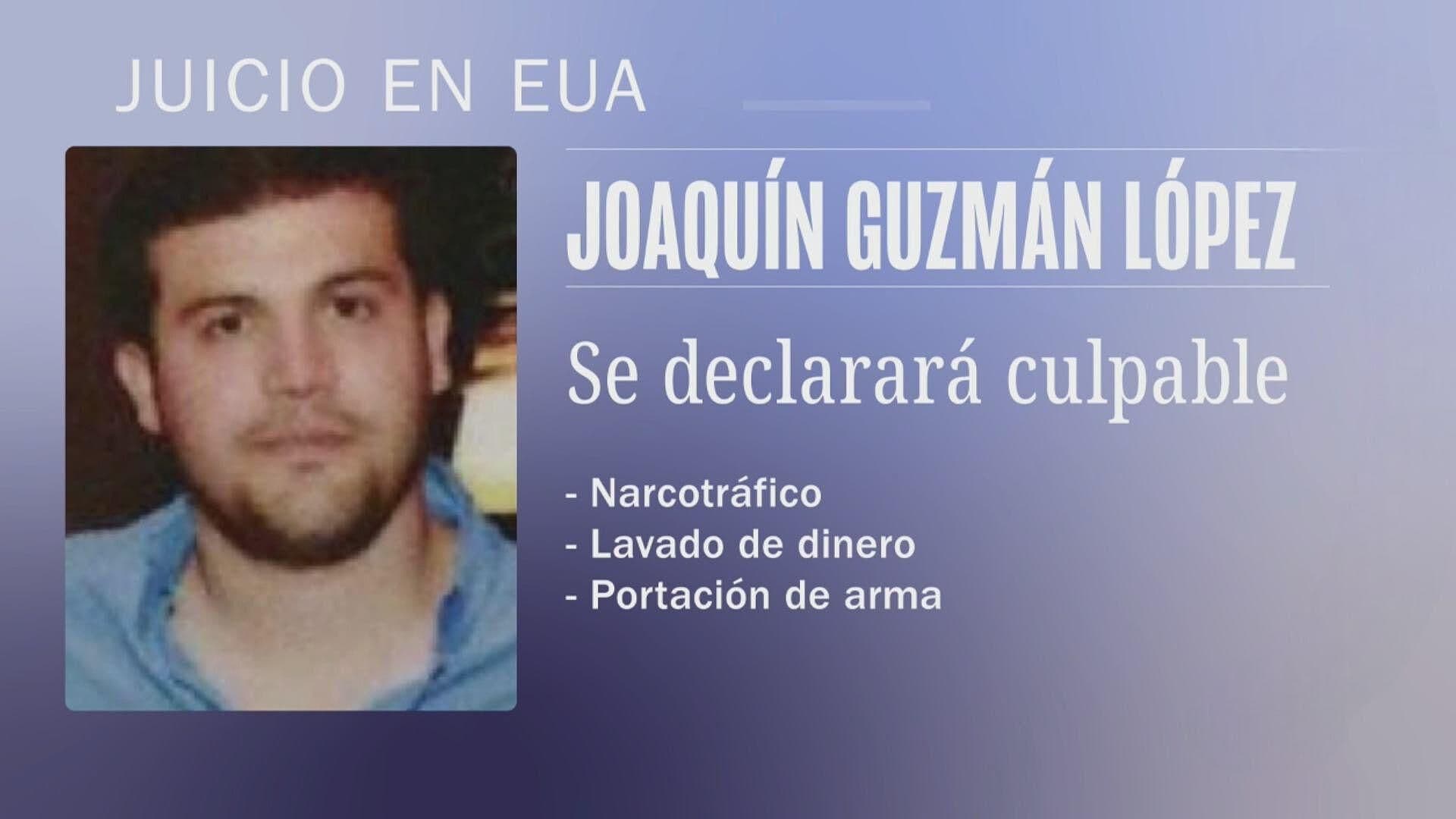 Corte Chicago Adelanta Que Joaquín Guzmán López, Hijo del "Chapo", Se Declarará Culpable