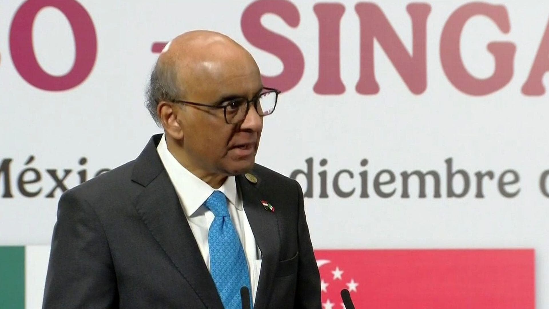 Singapur Establecerá Una Embajada en México en 2026: Tharman Shanmugaratnam