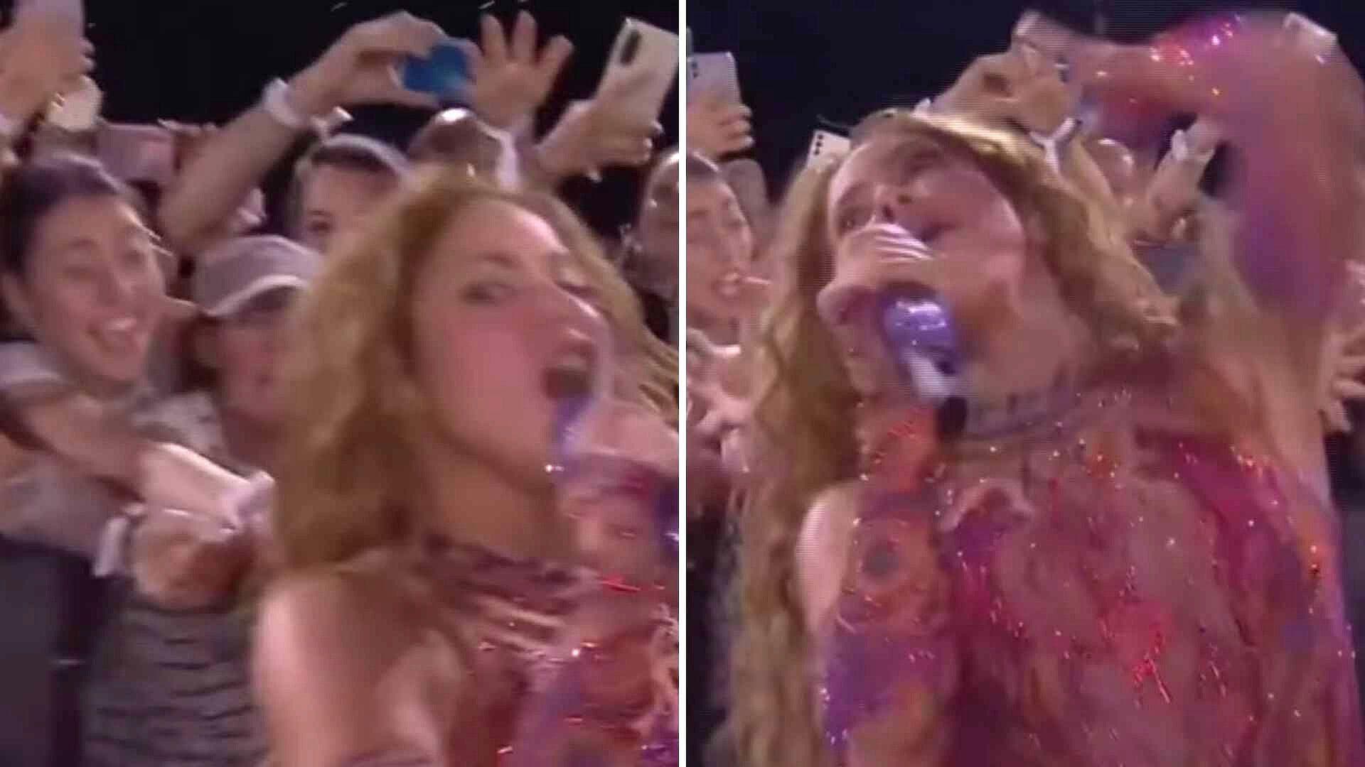 Fan Jala del Cabello a Shakira Durante Concierto en Uruguay; Así Fue el Momento