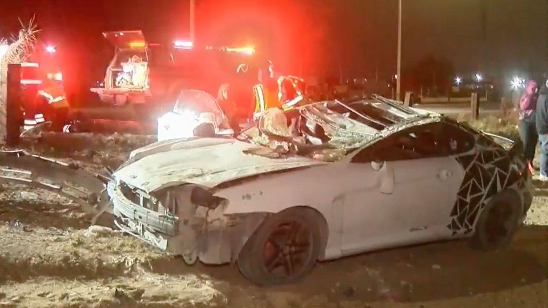Volcadura en Carretera Panamericana Deja a Dos Jóvenes Lesionados