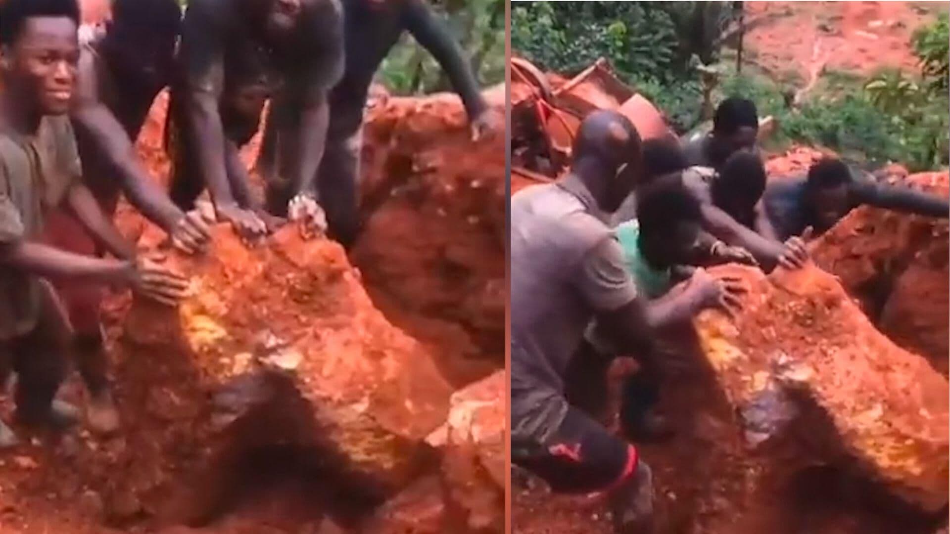 Jóvenes Mineros Encuentran Pepita de Oro Gigante en Ghana