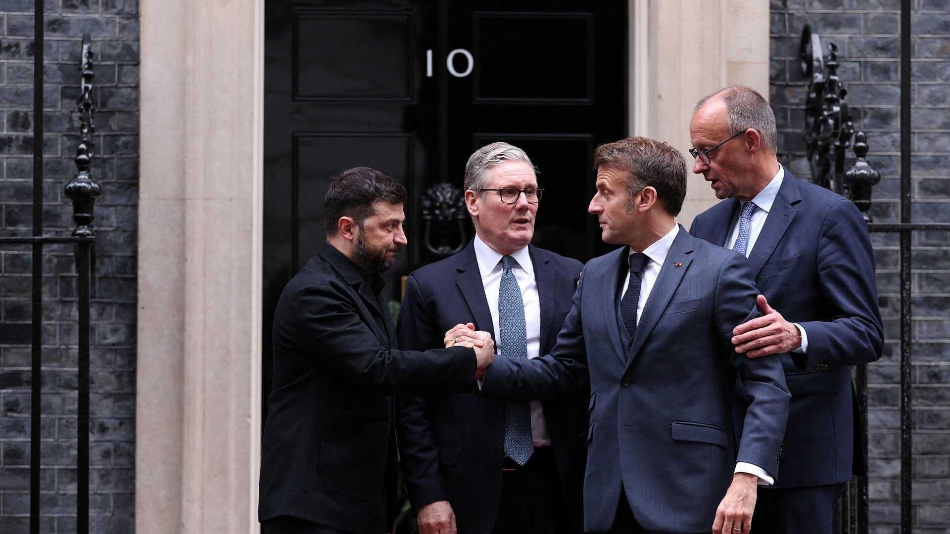 Starmer Recibe a Zelenski, Macron y Merz en Londres para Analizar Propuesta de Paz de EUA para Ucrania