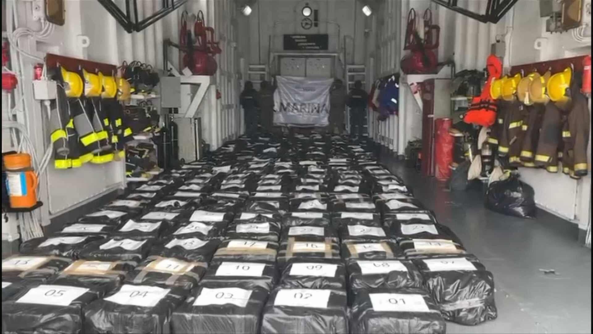Golpe al Narcotráfico: Marina Incauta Cargamento Millonario de Cocaína en el Pacífico