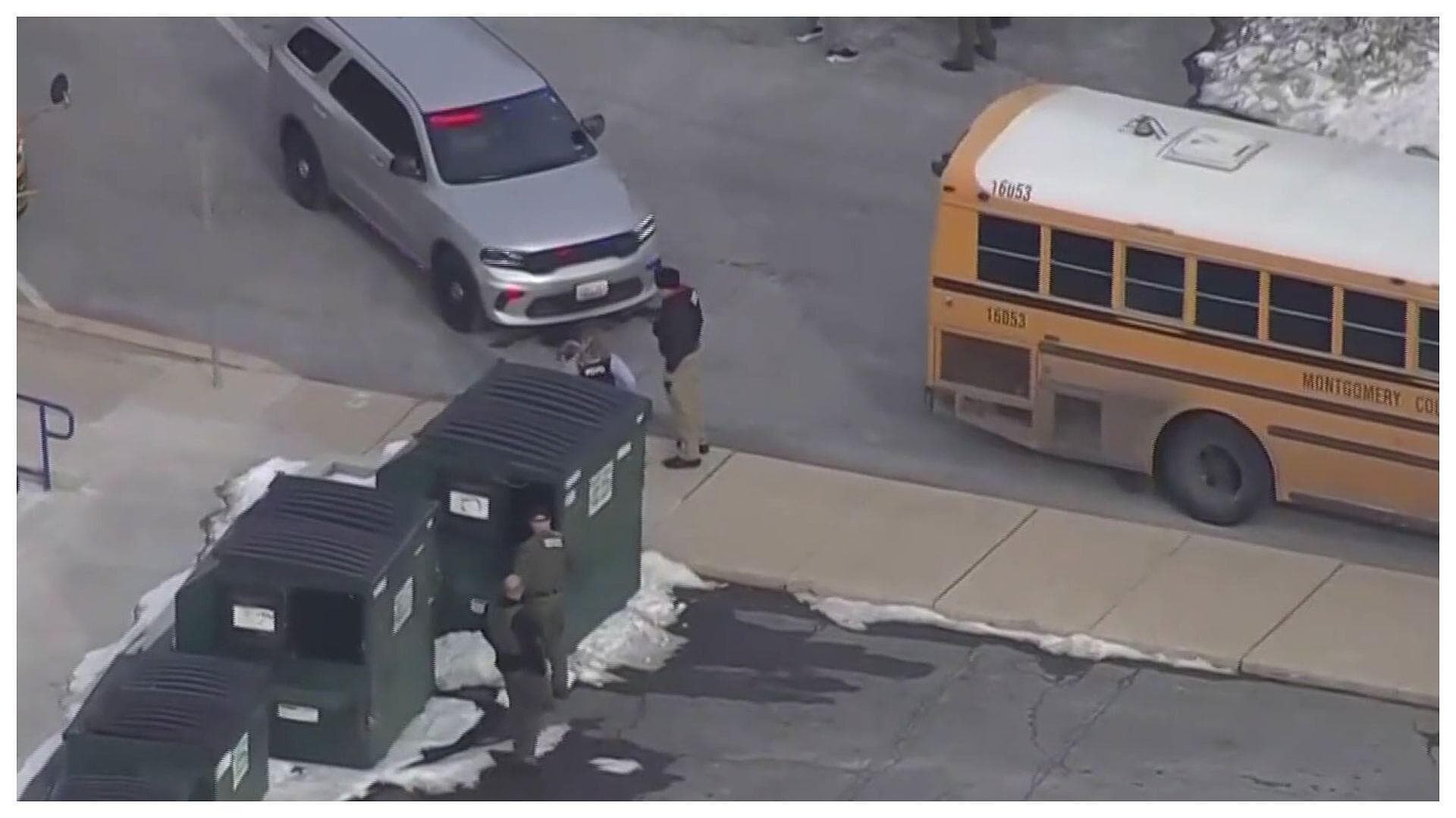 Reportan un Lesionado por Tiroteo en Escuela Secundaria de Maryland, Estados Unidos